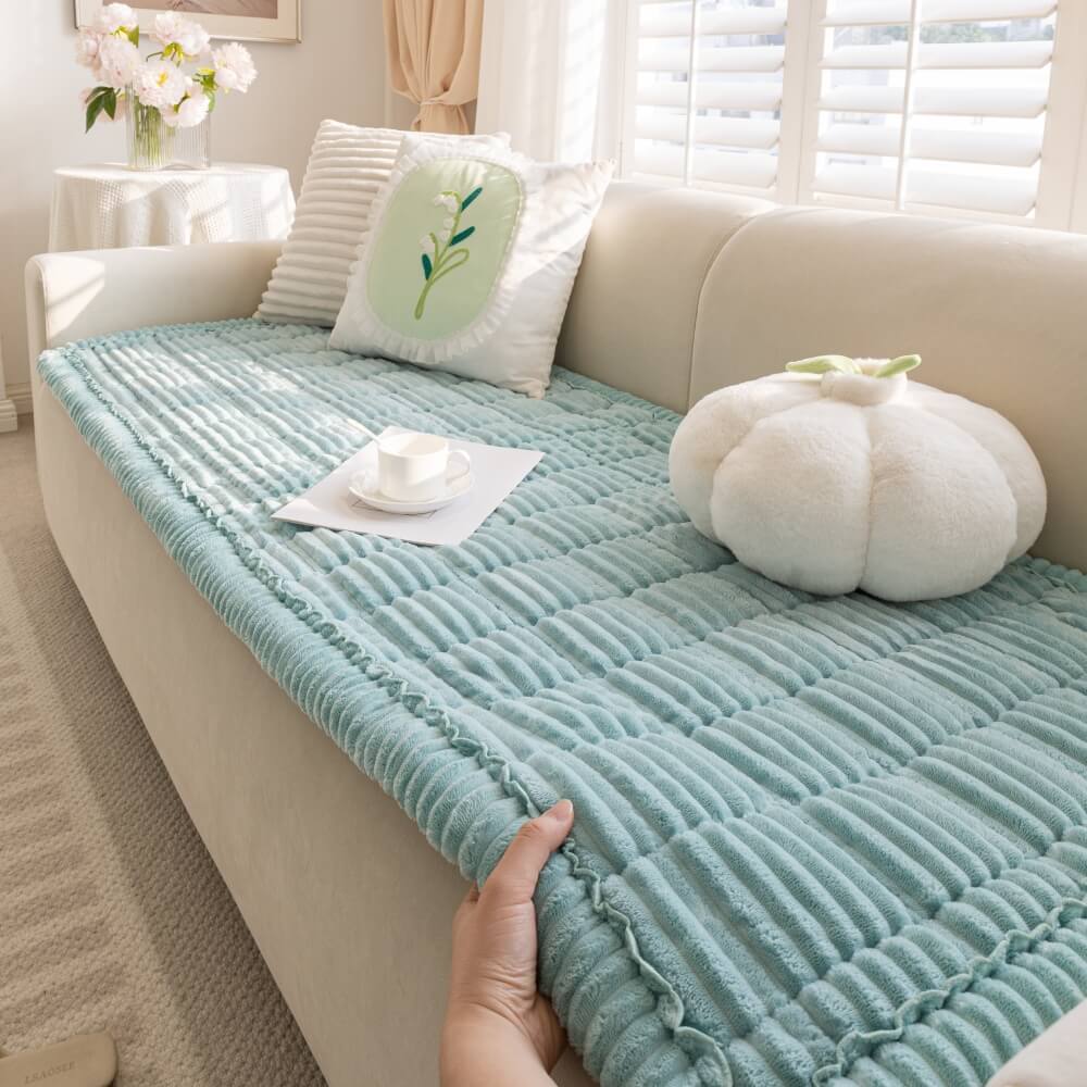 Lazy Soft Flannel Breathable Pet Mat Non-slip Sectional Couch Cover... detail view 29 | Petix pet supplies for dogs and cats