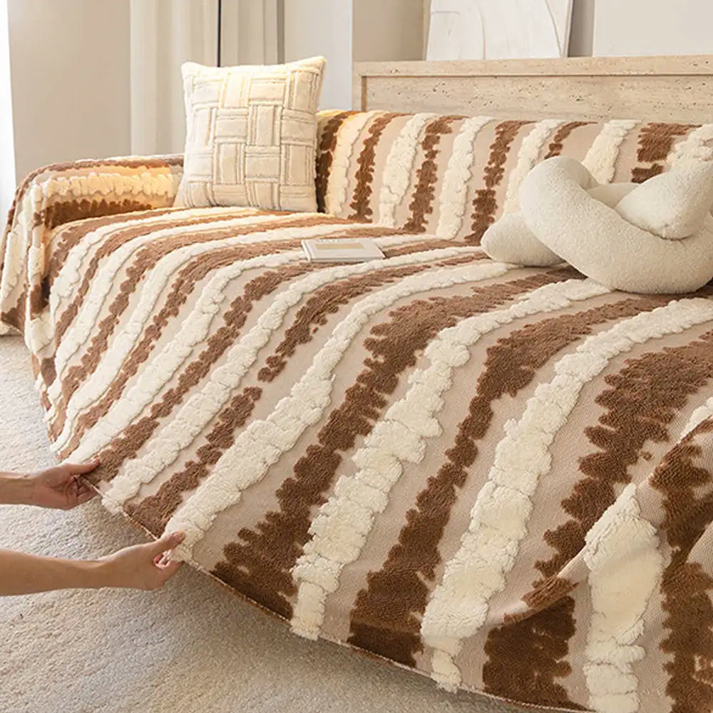 Modern Comfort Plush Multifunctional Blanket Sofa Protection Couch C... detail view 10 | Petix pet supplies for dogs and cats