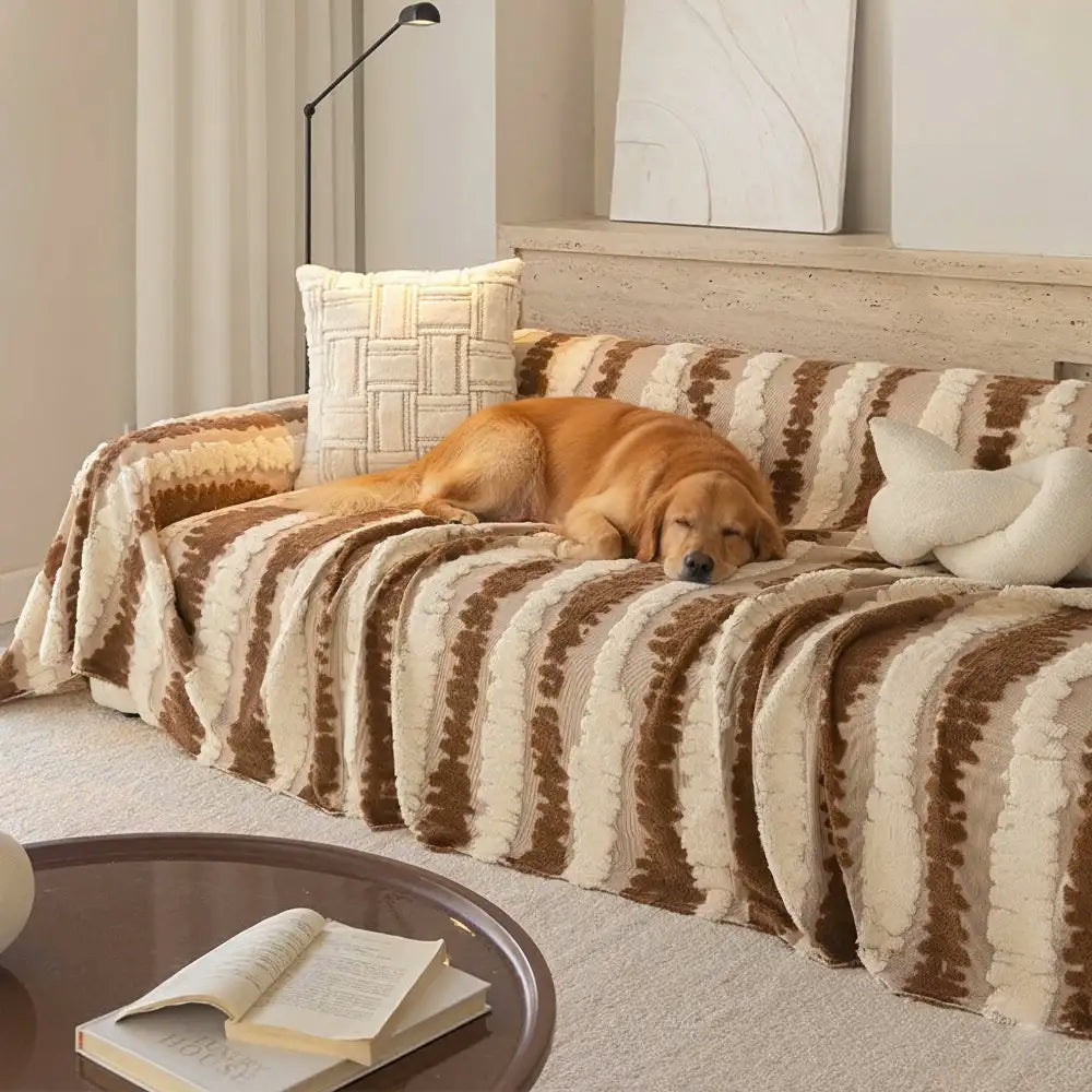 Modern Comfort Plush Multifunctional Blanket Sofa Protection Couch Co... detail view 5 | Petix pet supplies for dogs and cats