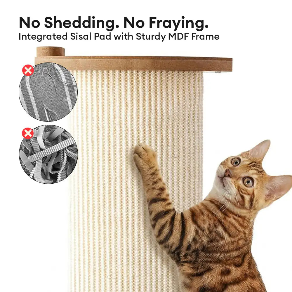Multifunctional Adaptable Sisal Protective Sofa Cat Scratch Post - Sc... detail view 6 | Petix pet supplies for dogs and cats