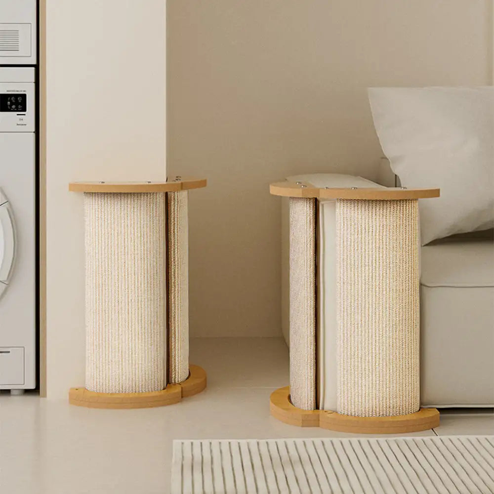 Multifunctional Adaptable Sisal Protective Sofa Cat Scrat... lifestyle and size view 9 | Petix pet supplies for dogs and cats