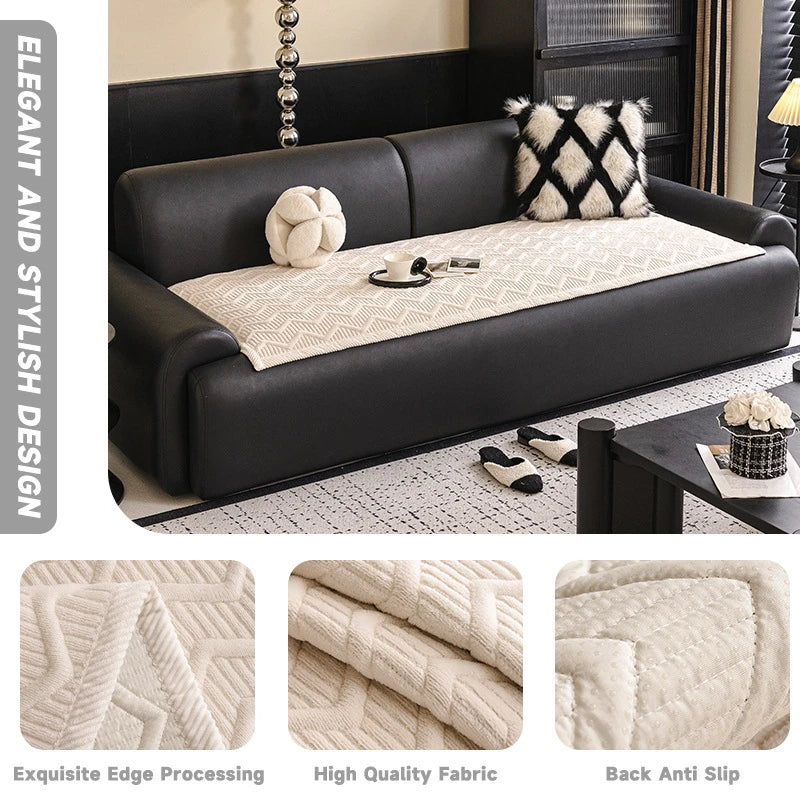 Skin-Friendly Velet Comfortable Dog Mat Non-Slip Couch Cover - Couch... detail view 7 | Petix pet supplies for dogs and cats