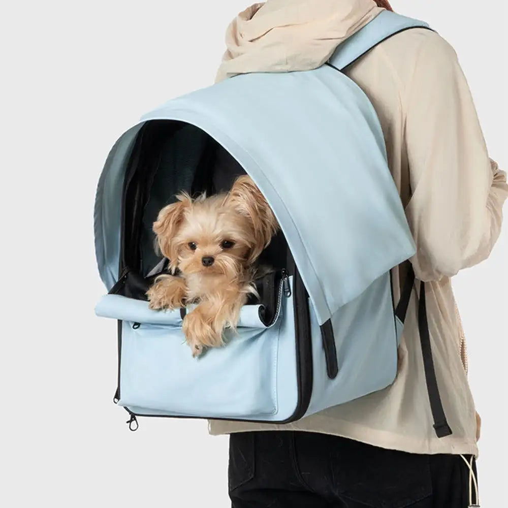 Outdoor Travel Expandable Breathable Cat Carrier Backpack with Sunsh... detail view 12 | Petix pet supplies for dogs and cats