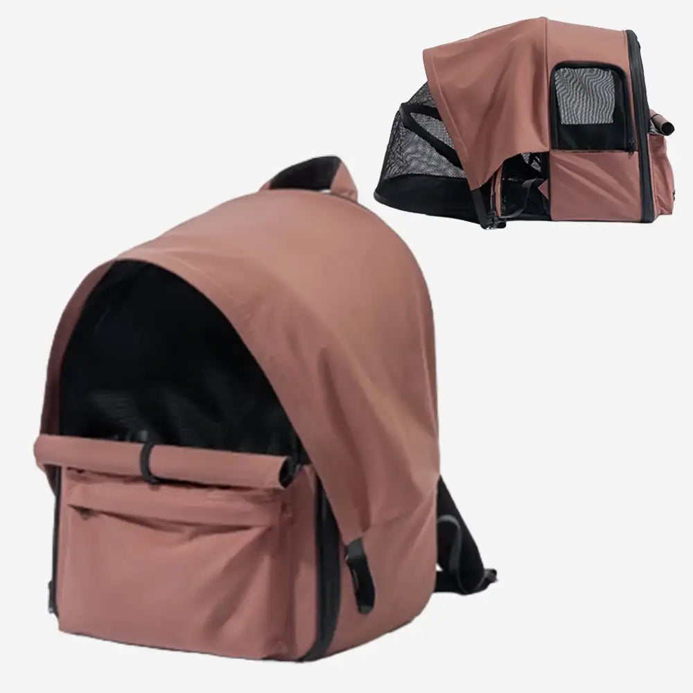 Outdoor Travel Expandable Breathable Cat Carrier Backpack with Sunsh... detail view 17 | Petix pet supplies for dogs and cats