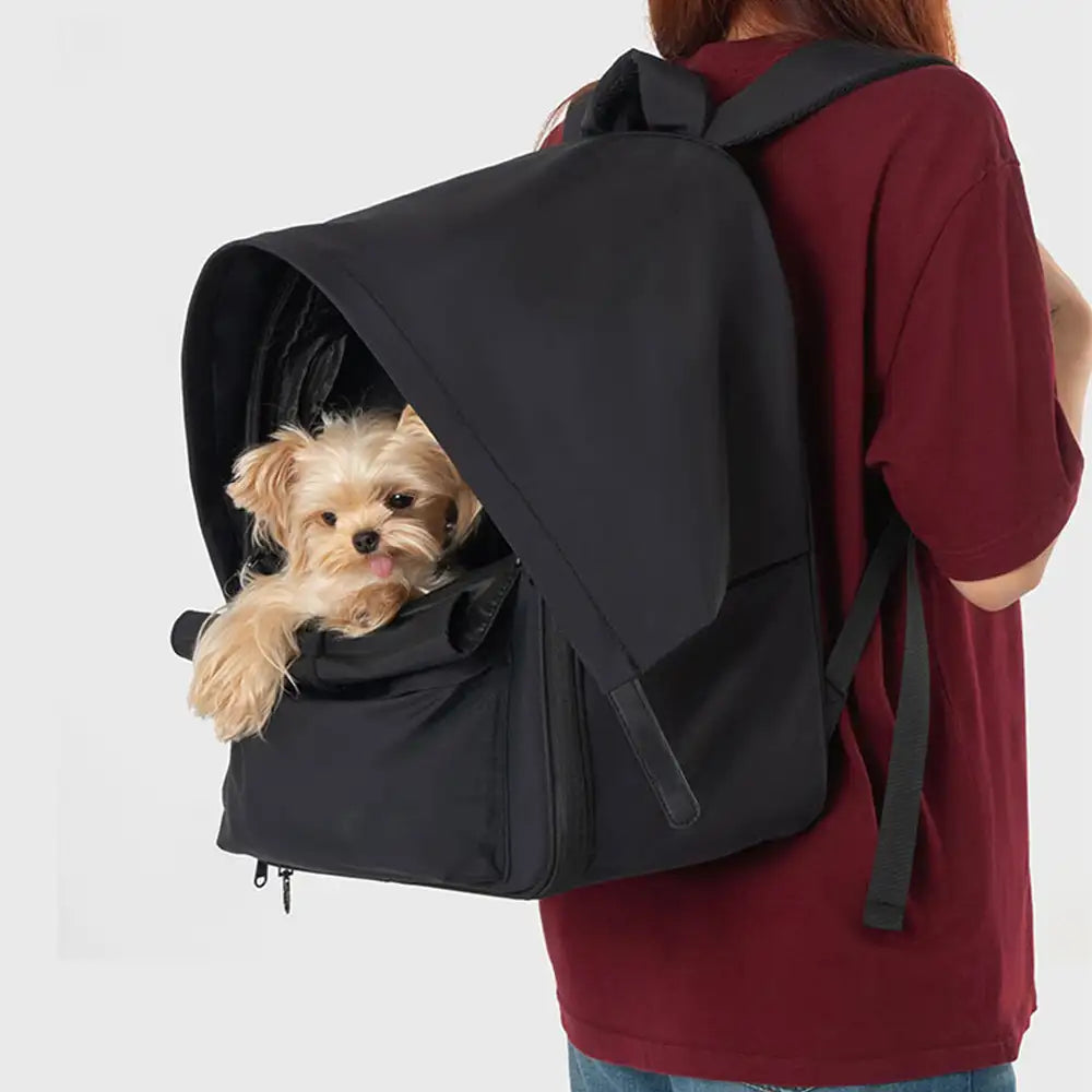Outdoor Travel Expandable Breathable Cat Carrier Backpack with Sunsh... detail view 14 | Petix pet supplies for dogs and cats