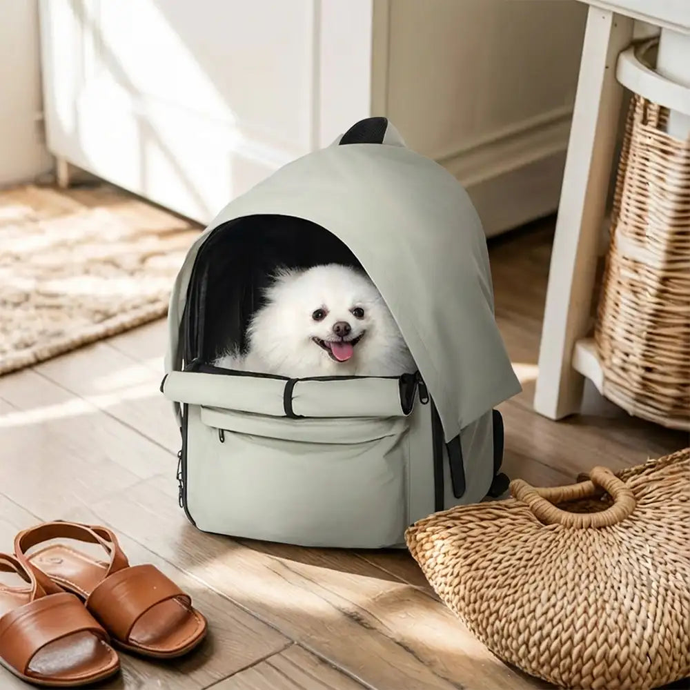 Outdoor Travel Expandable Breathable Cat Carrier Backpack with Sunsh... detail view 19 | Petix pet supplies for dogs and cats