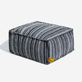 SnugNest Textured Stripe Storage Ottoman Dog Bed - Dog Beds detail view 8 | Petix pet supplies for dogs and cats