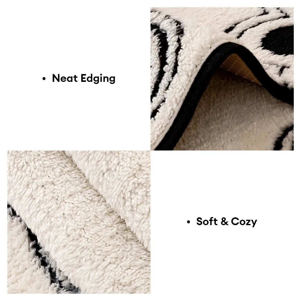 Paw Print Soft Polar Fleece Sofa Protector Non-slip Couch Cover - Co... detail view 10 | Petix pet supplies for dogs and cats