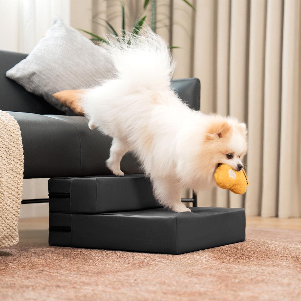 Waterproof Washable PU Leather Modular Multi-Level Pet Stairs - Dog... detail view 16 | Petix pet supplies for dogs and cats