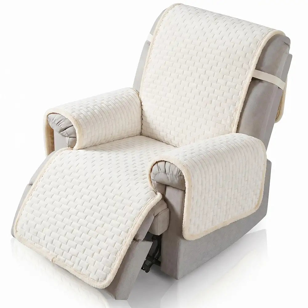 One-Piece Plush Scratch-Resistant Couch Covers with Elastic Straps... detail view 18 | Petix pet supplies for dogs and cats