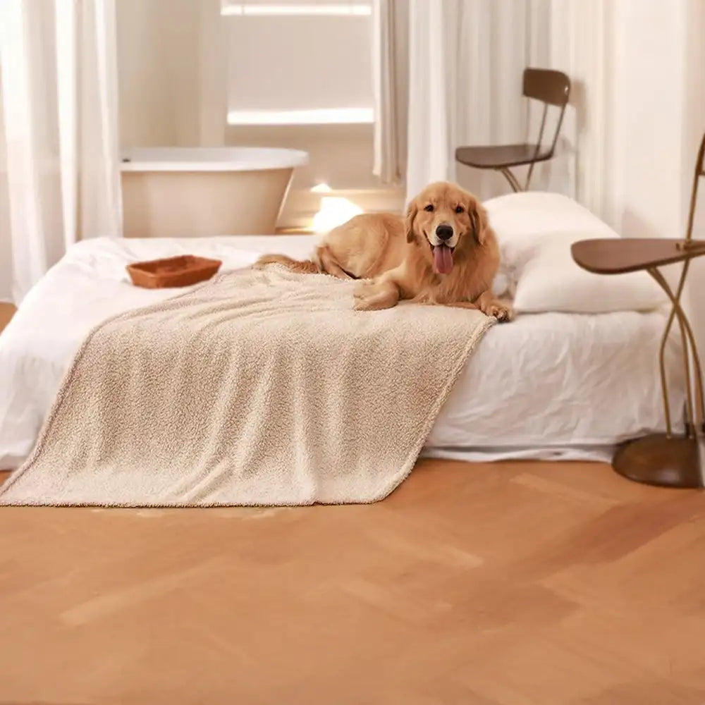 Polar Fleece Comfortable Warm Multifunctional Pet Blanket - Blankets detail view 5 | Petix pet supplies for dogs and cats