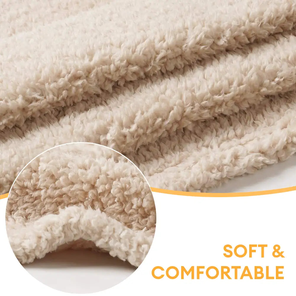Polar Fleece Comfortable Warm Multifunctional Pet Blanket - Blankets detail view 7 | Petix pet supplies for dogs and cats