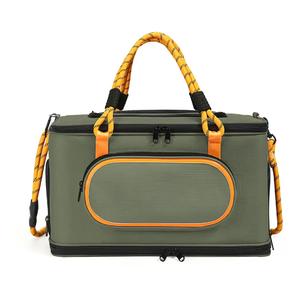 Portable Airline Approved Breathable Cat Carrier Bag for Travel - Pe... detail view 13 | Petix pet supplies for dogs and cats