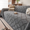 Retro Jungle Jacquard Chenille Anti-Scratch Sofa Protector Couch Cove... detail view 3 | Petix pet supplies for dogs and cats