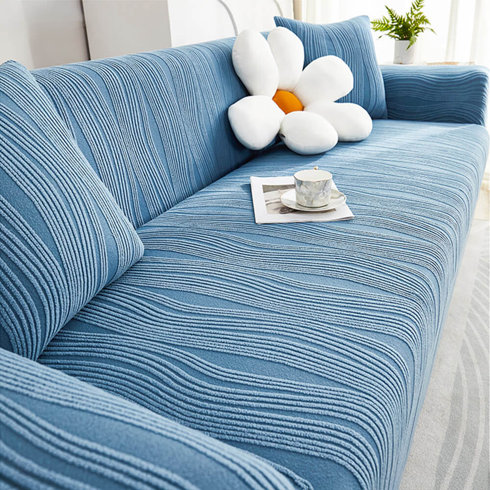 Jacquard Stretch Full-Cover Anti-scratch Outdoor Couch Cover - Couch... detail view 17 | Petix pet supplies for dogs and cats