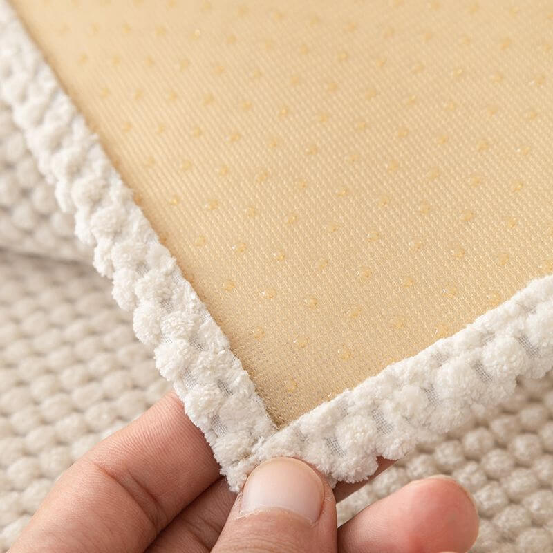 Simple Solid Colour Plush Furniture Protector Outdoor Couch Cover... detail view 14 | Petix pet supplies for dogs and cats