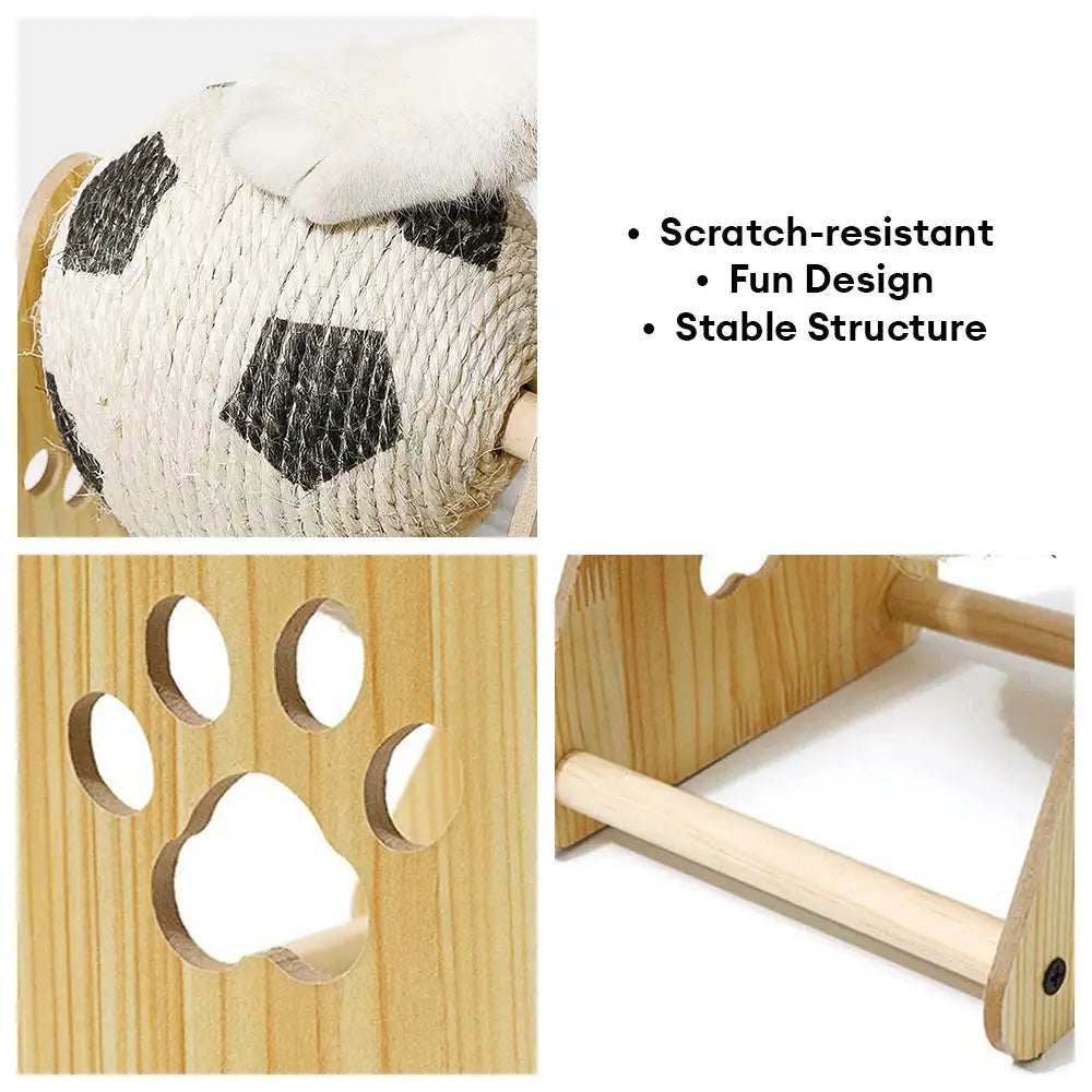 Sisal Cat Scratching Ball - Cat Toys detail view 4 | Petix pet supplies for dogs and cats