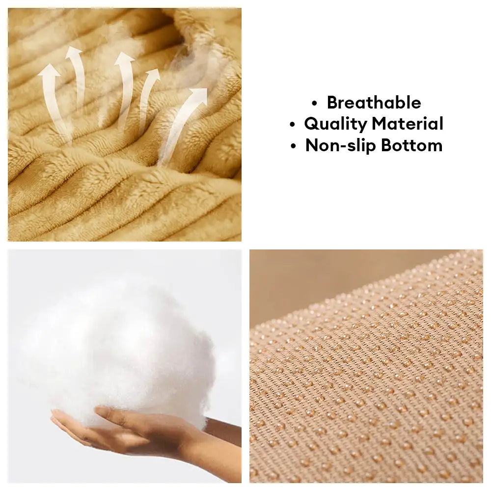 Soft Neck Support Washable Round Cat Bed Dog Bed - Dog Beds detail view 6 | Petix pet supplies for dogs and cats