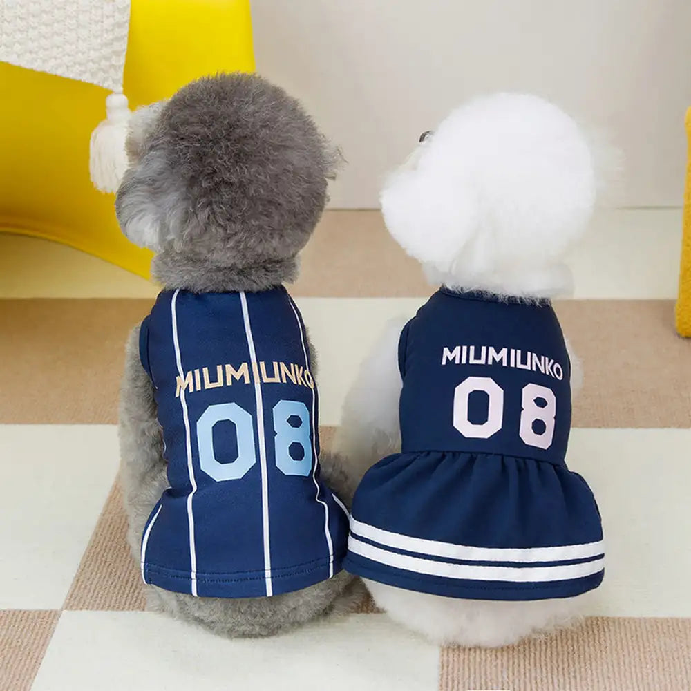 Sports Series Breathable Puppy T-Shirt and Dress - Dog Apparel detail view 3 | Petix pet supplies for dogs and cats