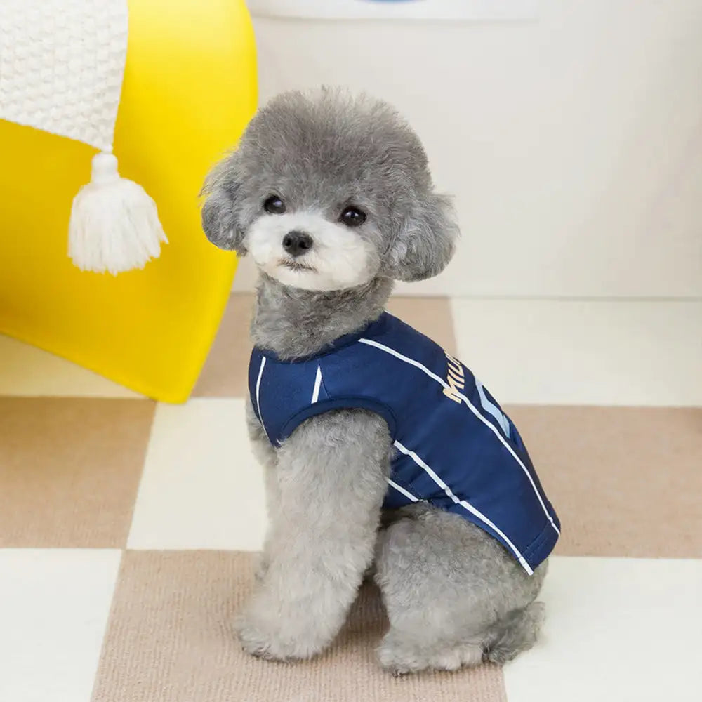 Sports Series Breathable Puppy T-Shirt and Dress - Dog Apparel detail view 5 | Petix pet supplies for dogs and cats