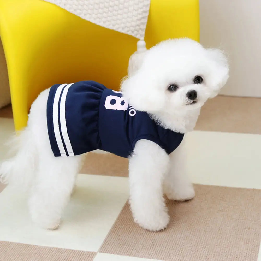 Sports Series Breathable Puppy T-Shirt and Dress - Dog Apparel detail view 6 | Petix pet supplies for dogs and cats