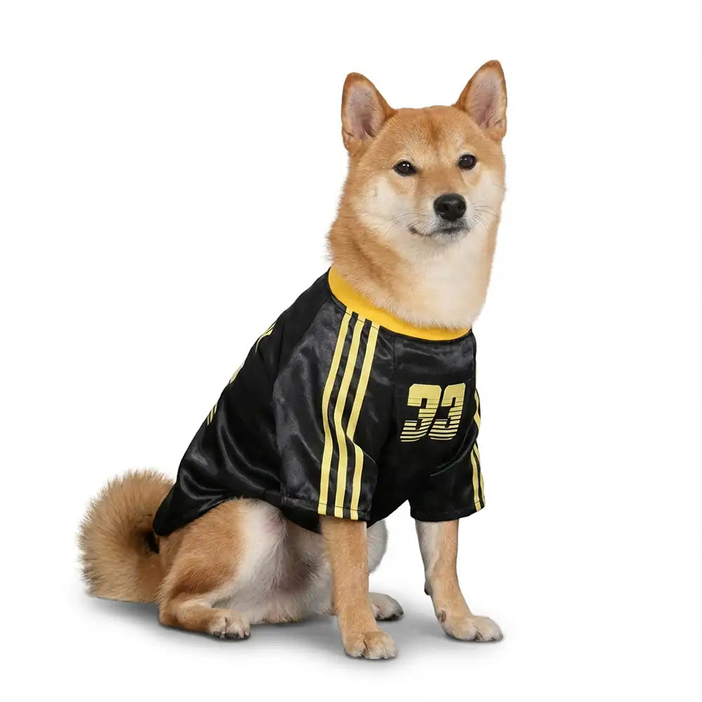 Striped Retro Reflective Dog T-Shirt for All Breeds - Dog Apparel detail view 4 | Petix pet supplies for dogs and cats