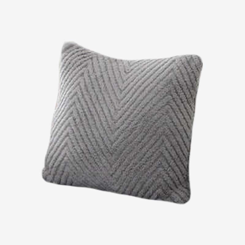 Plush Cushion Herringbone Pillow - Couch Cover detail view 4 | Petix pet supplies for dogs and cats