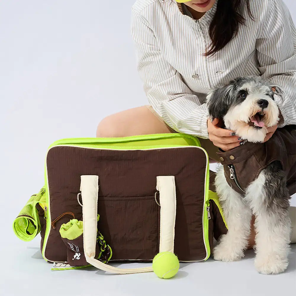 Urban Commuter Color-Block Multi-functional Pet Carrier Bag Dog Cat C... detail view 6 | Petix pet supplies for dogs and cats