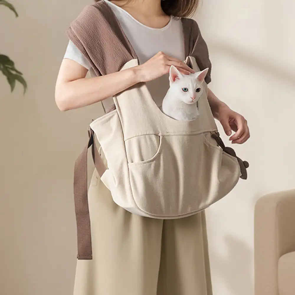 Versatile Pocket Portable Pet Front Backpack Cat Sling Chest Car... main product image | Petix pet supplies for dogs and cats