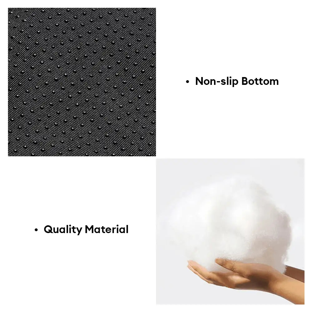 Warm Plush Cozy Hideaway Cat Cave Dog Bed - Dog Beds detail view 2 | Petix pet supplies for dogs and cats