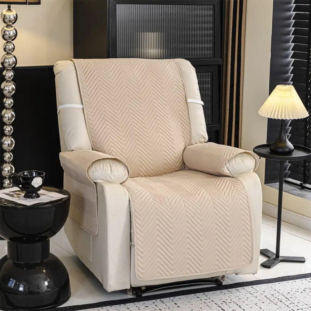 Water-Repellent Furniture Protection Recliner Couch Cover with Elast... detail view 14 | Petix pet supplies for dogs and cats