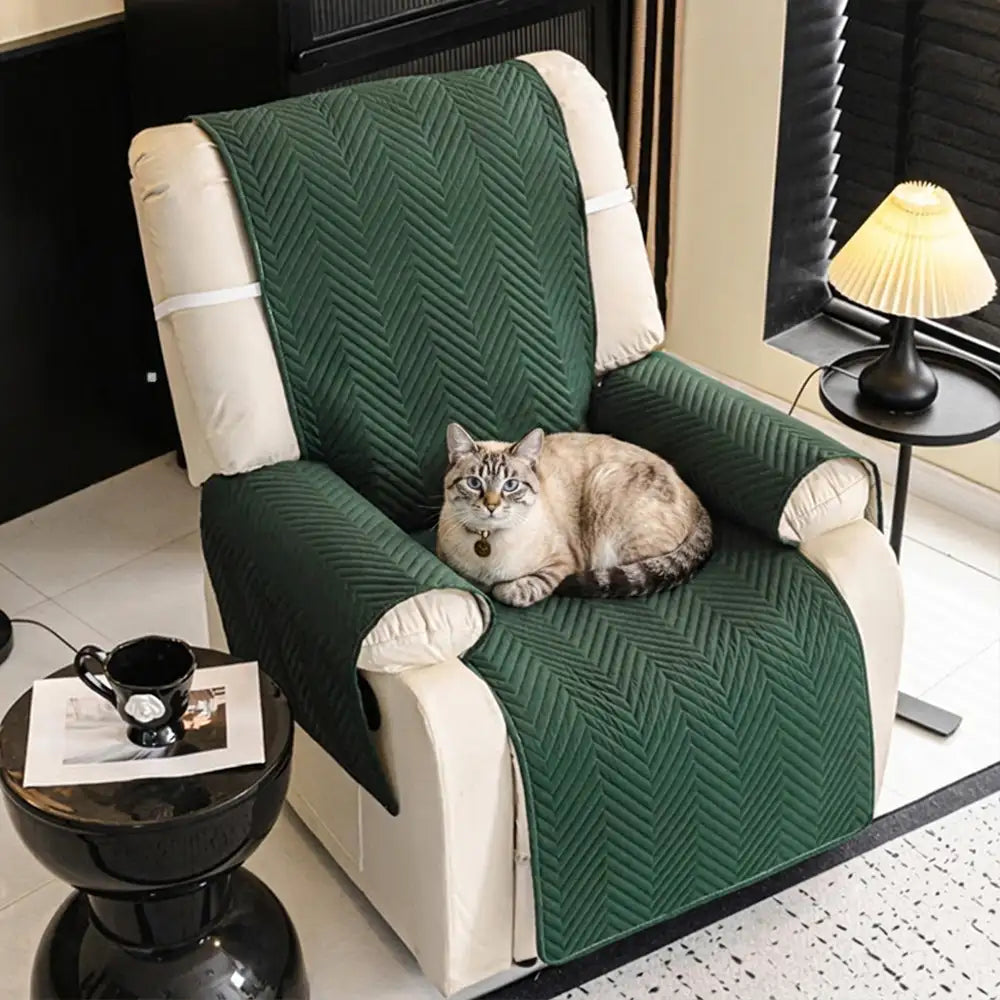 Water-Repellent Furniture Protection Recliner Couch Cover with Elast... detail view 15 | Petix pet supplies for dogs and cats