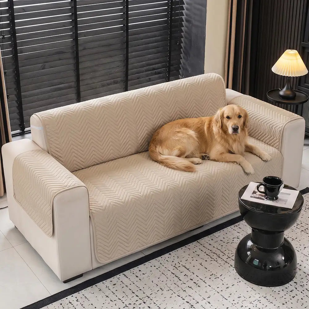 Water-Repellent Furniture Protection Recliner Couch Cover with Elast... detail view 13 | Petix pet supplies for dogs and cats