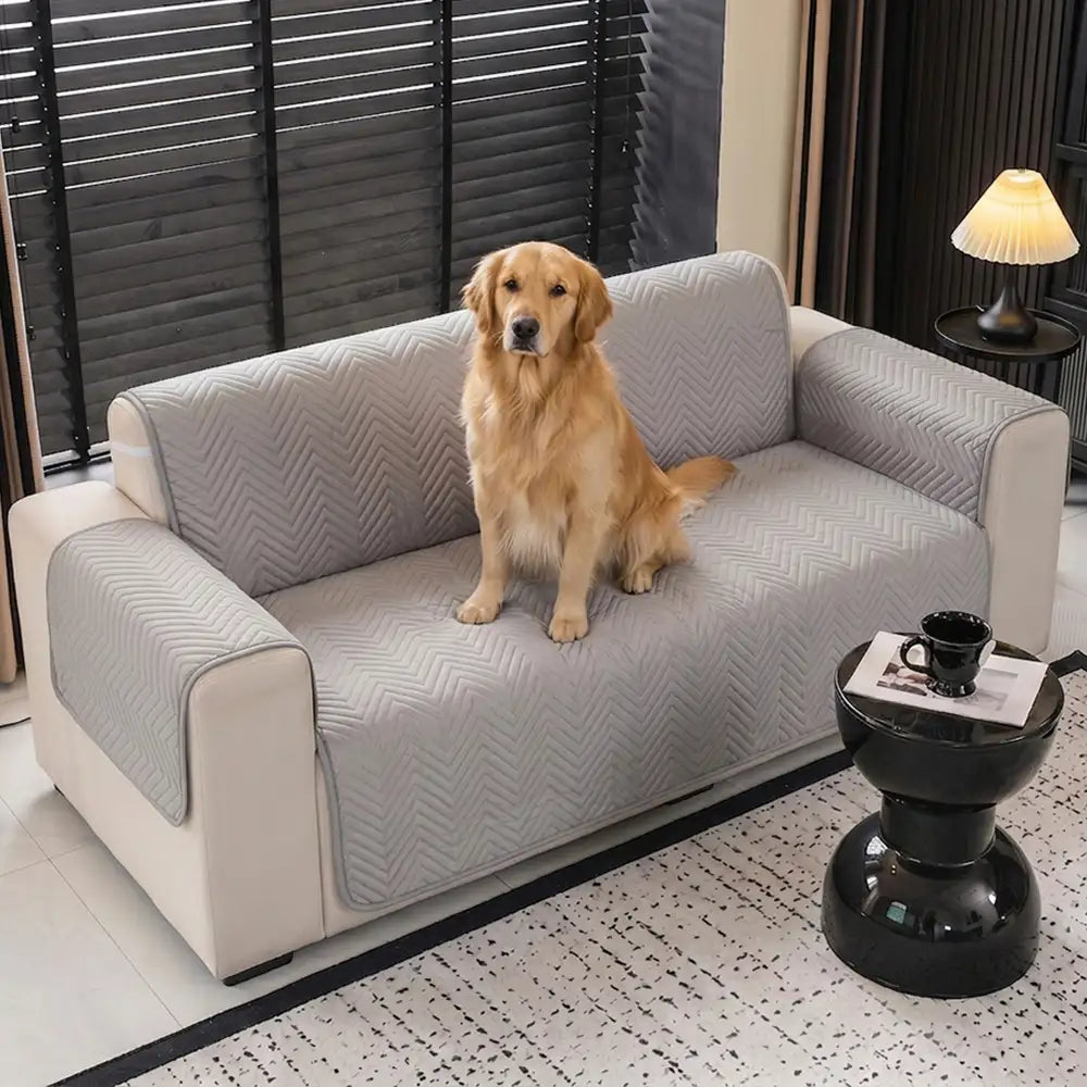 Water-Repellent Furniture Protection Recliner Couch Cover with Elast... detail view 10 | Petix pet supplies for dogs and cats