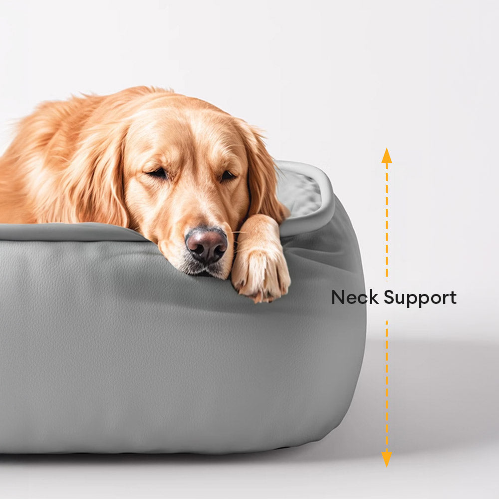 Waterproof Non-stick PU Leather Scratch-resistant Full Support Dog B... detail view 11 | Petix pet supplies for dogs and cats