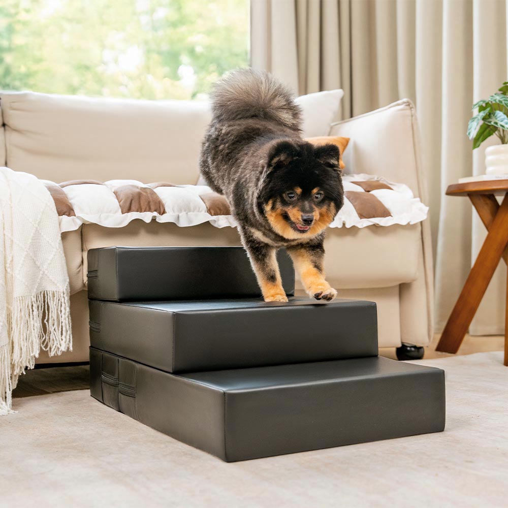 Waterproof Washable PU Leather Modular Multi-Level Pet Stairs... main product image | Petix pet supplies for dogs and cats