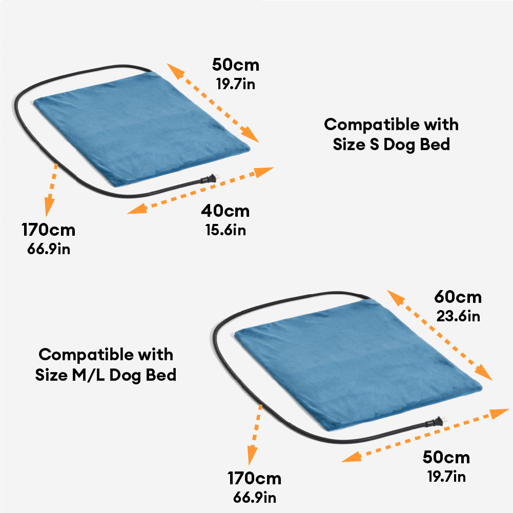 Electrical Pet Heated Pad - Waterproof＆Chewproof For Safe Warmth - Do... detail view 7 | Petix pet supplies for dogs and cats