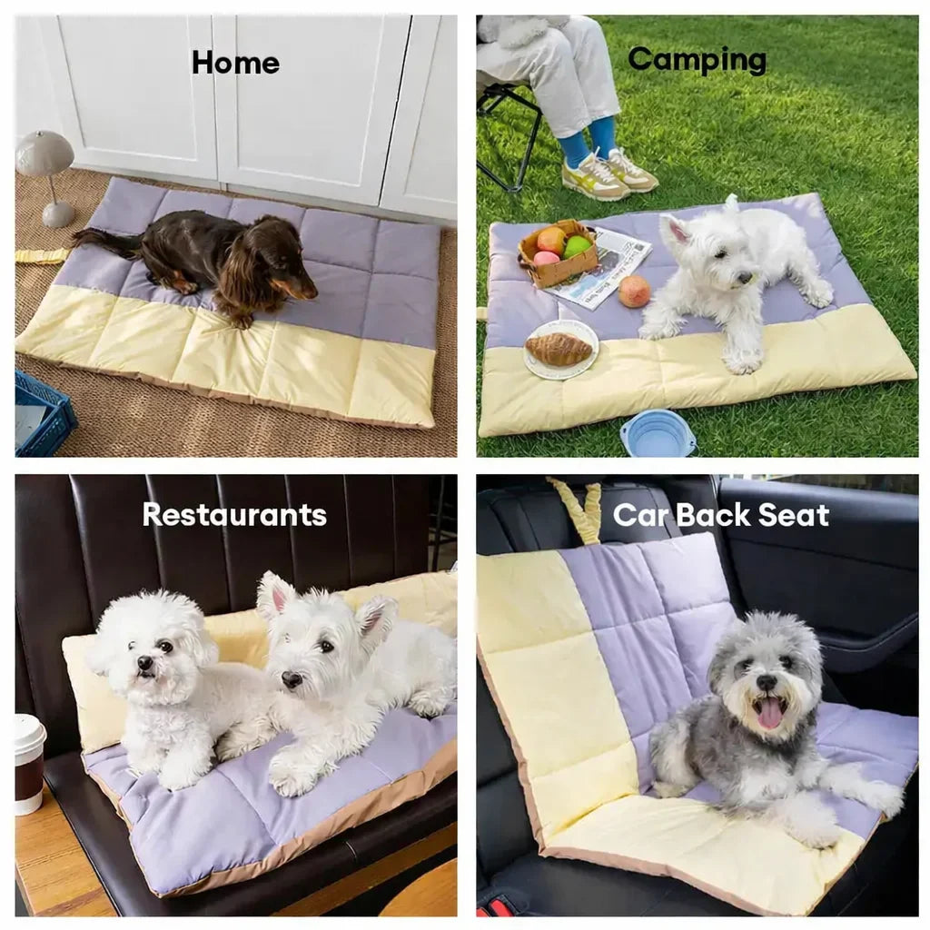 Portable Foldable Double-Sided Water-Repellent Dog Mat for Outdoor Tr... detail view 8 | Petix pet supplies for dogs and cats