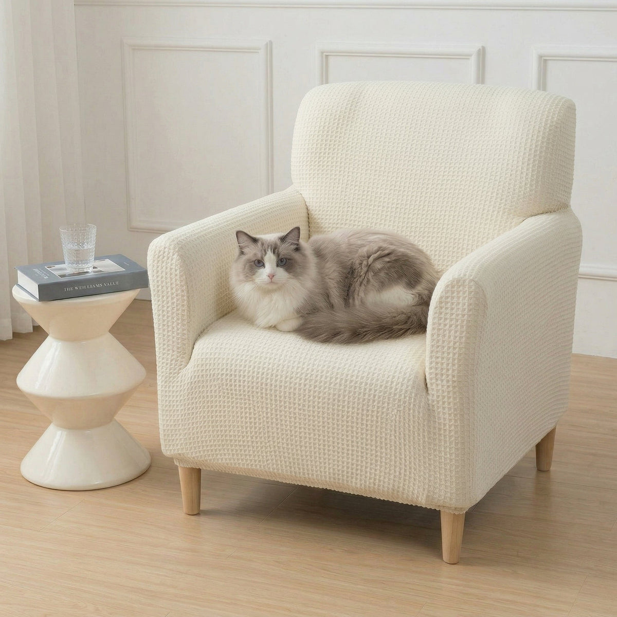 High-Elastic Water-resistant and Anti-Scratch Full Wrap Sofa Protecti... detail view 9 | Petix pet supplies for dogs and cats