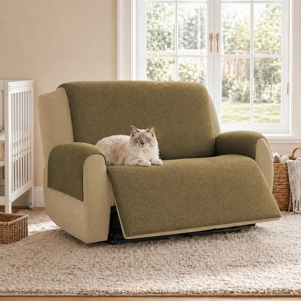 Waterproof Non-Slip Furniture Protector Pet Recliner Sofa Cover-Slip... detail view 34 | Petix pet supplies for dogs and cats