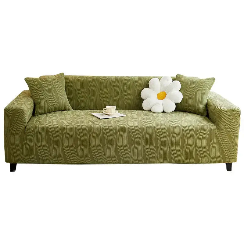 Jacquard Stretch Full-Cover Anti-scratch Armchair Cover - Couch Cover detail view 13 | Petix pet supplies for dogs and cats