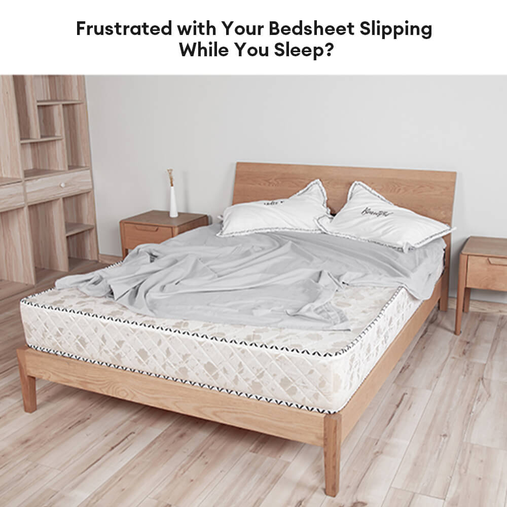 Adjustable Non-Slip Elastic Bed Sheet Straps with Metal Clips – Bedding (view 4) | Petix pet supplies for dogs and cats