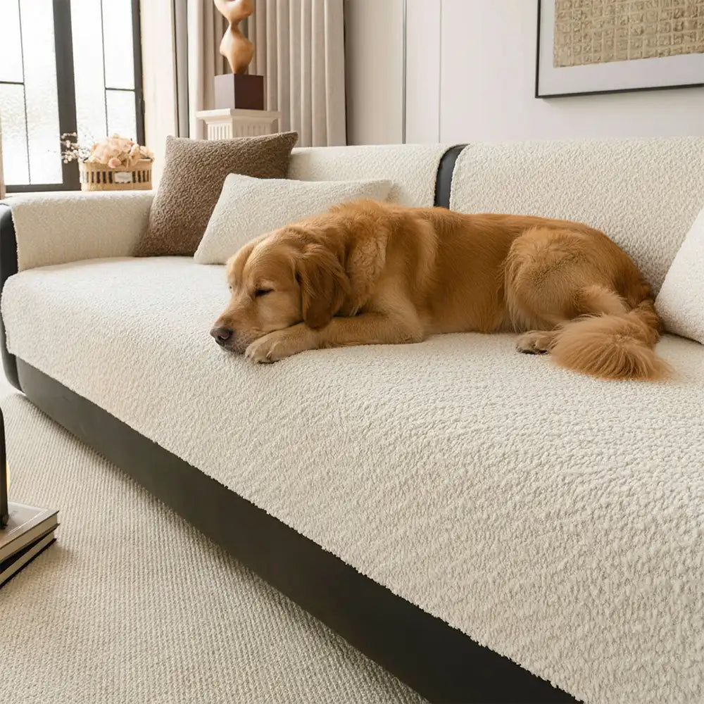 All-Season Breathable Chenille Scratch-Resistant Sofa Protection Couch Cover – Couch C… | Petix pet supplies for dogs and cats