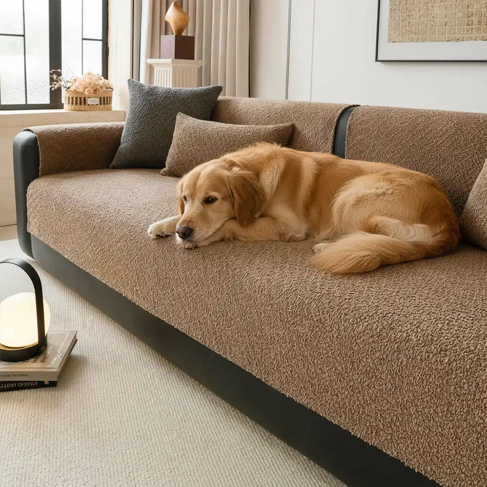 All-Season Breathable Chenille Scratch-Resistant Sofa Protection Outdoor Couch Cover… | Petix pet supplies for dogs and cats