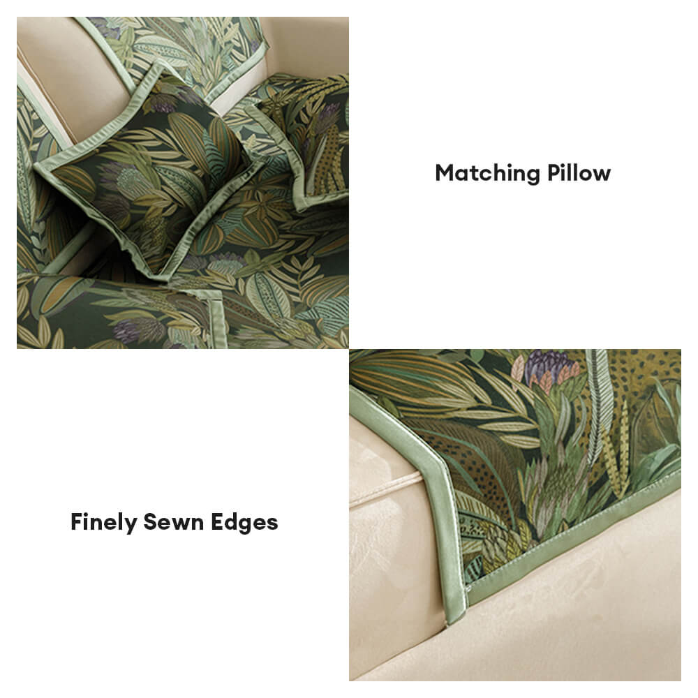 All-Season Cooling Pastoral Floral Couch Cover – Couch Cover (view 11) | Petix pet supplies for dogs and cats