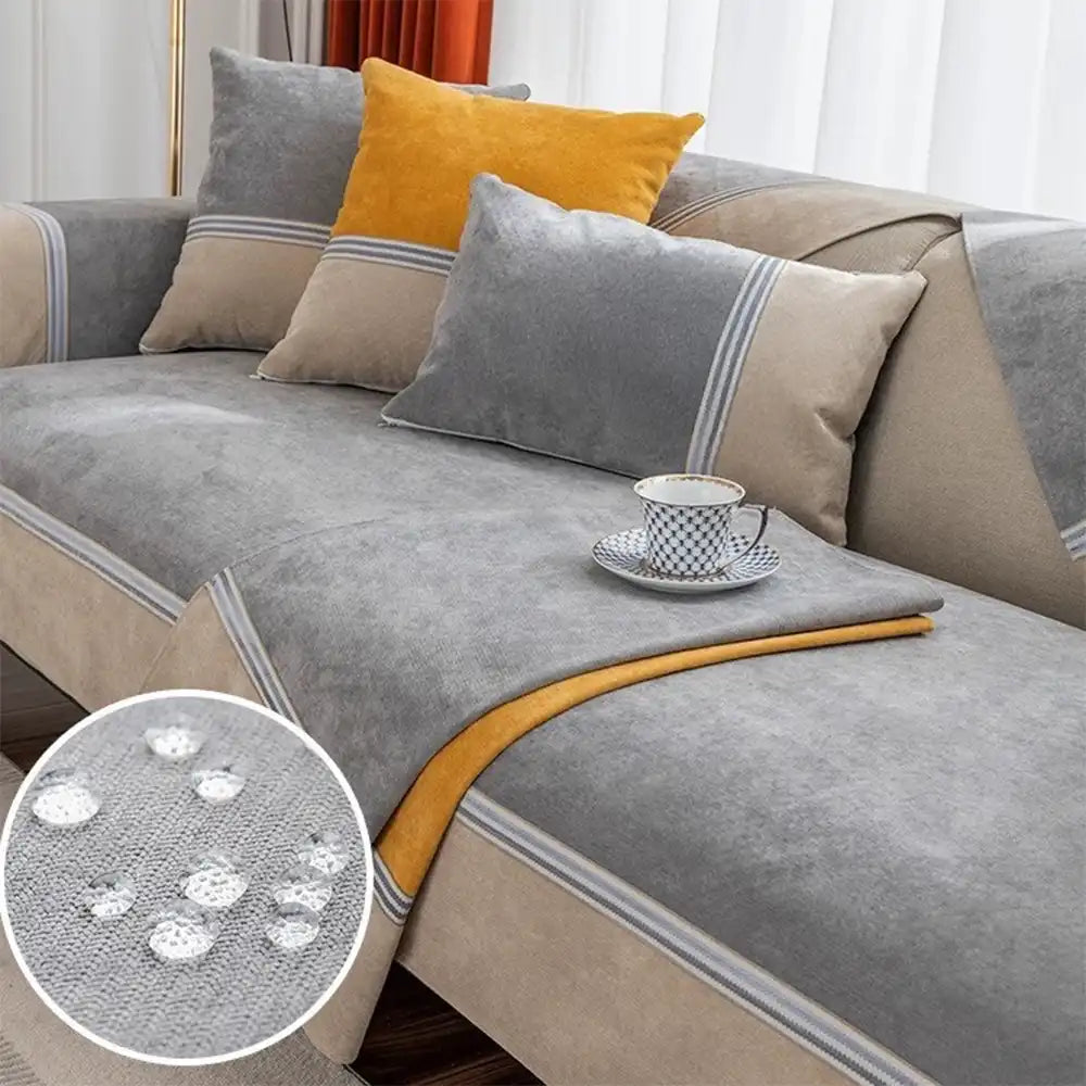 All Seasons Water-Resistant Colorblock Anti-Slip Couch Cover for Pets and Kids – Couch… | Petix pet supplies for dogs and cats