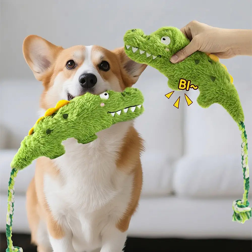 Animal Series Plush Squeak Dog Teething Toy – Dog Toys (main) | Petix pet supplies for dogs and cats