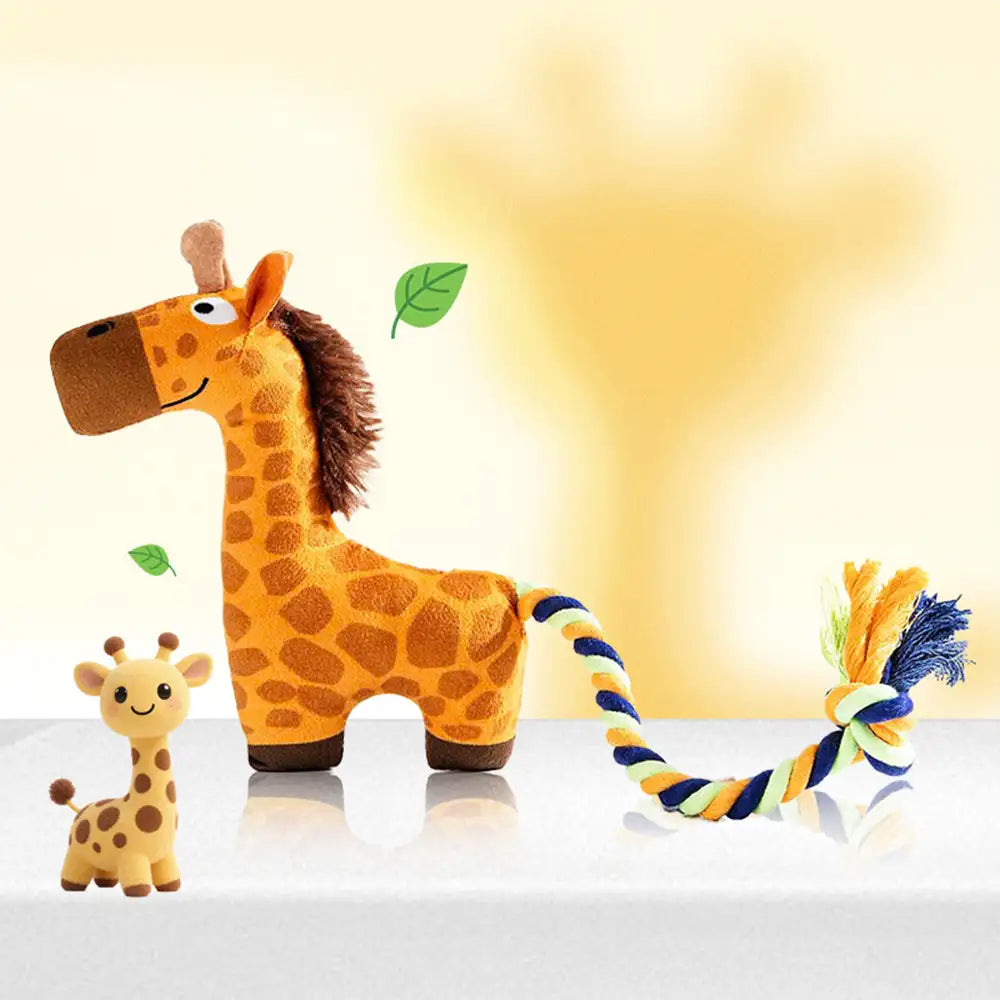 Animal Series Plush Squeak Dog Teething Toy – Dog Toys (view 10) | Petix pet supplies for dogs and cats