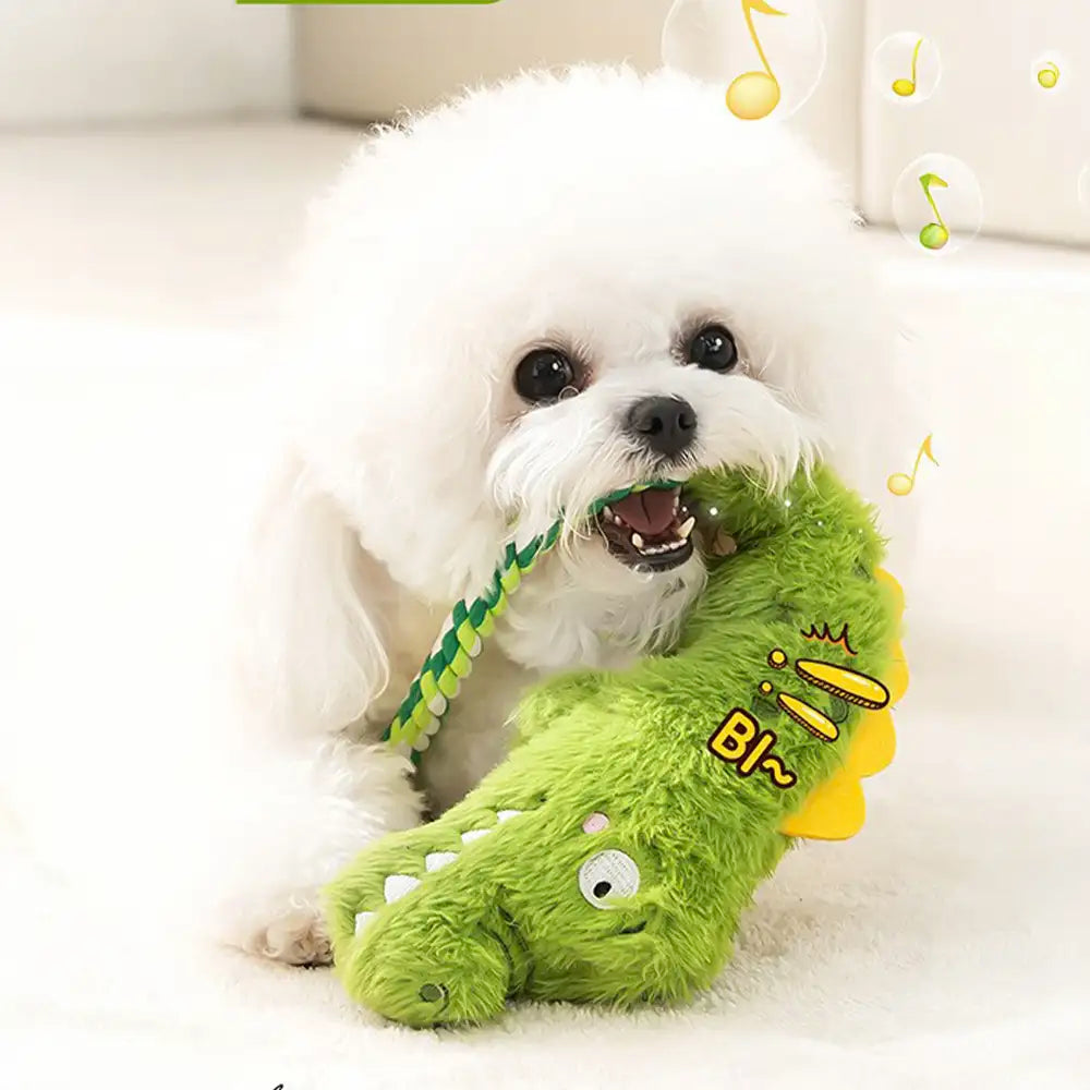 Animal Series Plush Squeak Dog Teething Toy – Dog Toys (view 3) | Petix pet supplies for dogs and cats