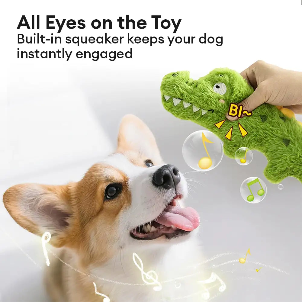 Animal Series Plush Squeak Dog Teething Toy – Dog Toys (view 8) | Petix pet supplies for dogs and cats